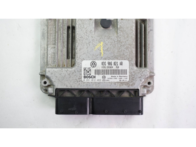 Блок управления двигателя 03G906021AR, 0281012469   Volkswagen Caddy