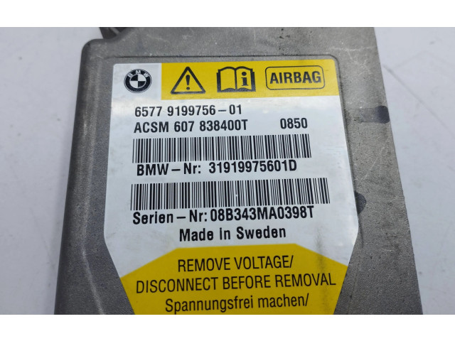 Блок подушек безопасности 9199756   BMW 7 F01 F02 F03 F04
