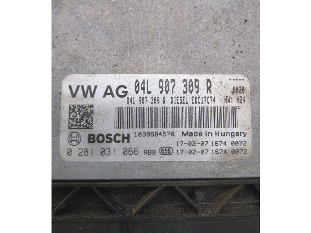 Блок управления климат-контролем 04L907309R, 0281031066   Skoda Octavia Mk3 (5E)
