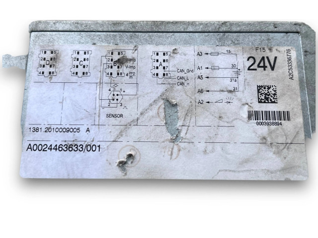 Модуль кузова TACH19, A0024463633   Mercedes-Benz 280 560 W126