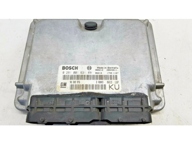 Блок управления двигателя 0281001631, nr1745   Opel Vectra B