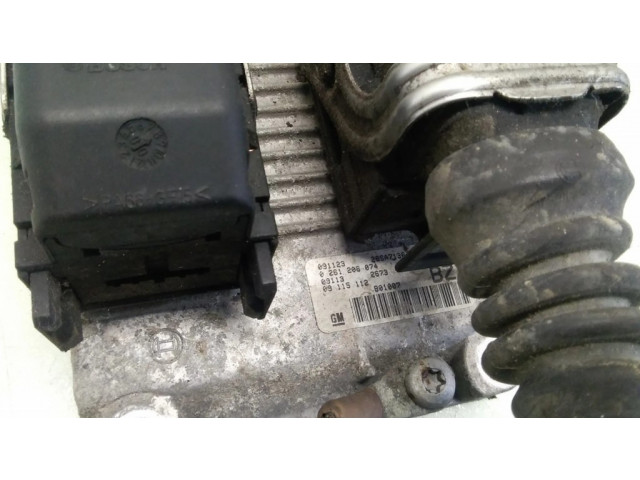 Блок управления двигателя 0261206074   Opel Corsa C