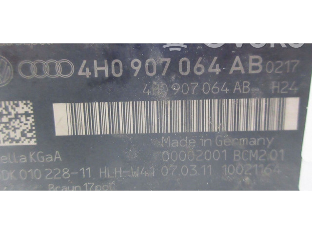 Блок управления климат-контролем 4H0907064AB   Audi A8 S8 D4 4H