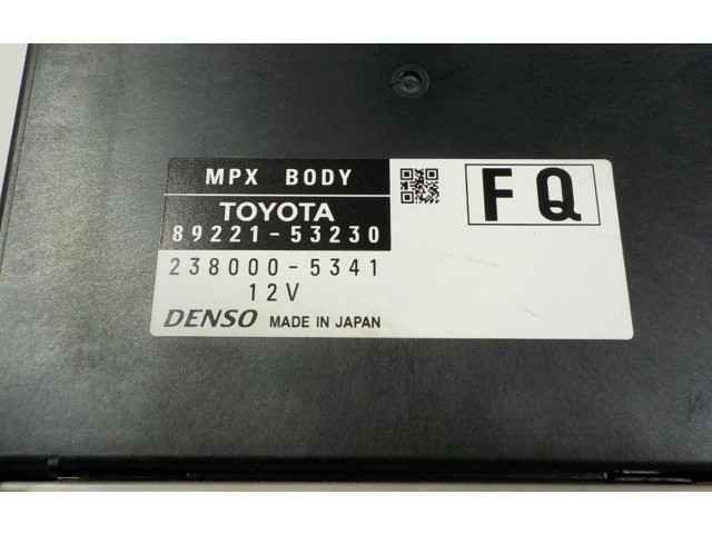Pojistková skříňka Řídící jednotka BSM 8273053J30, 8922153230   Lexus IS III XE30 2016