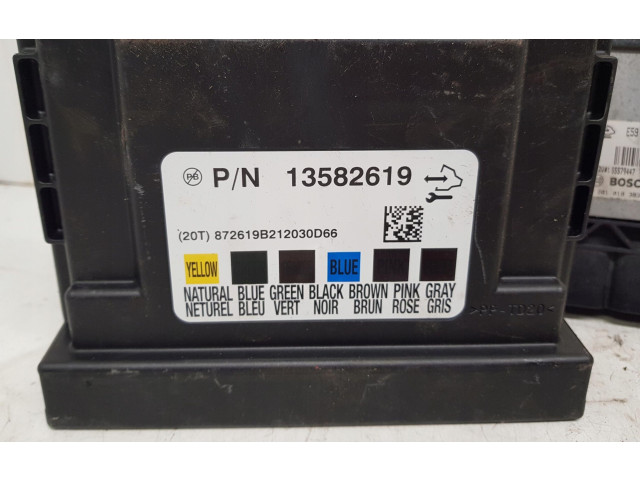 Блок управления двигателем ECU    Chevrolet Aveo