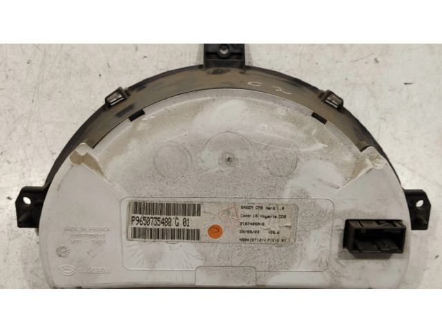 Přístrojová deska  Citroen C2 2003 9650735480  