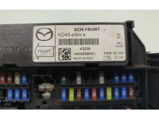   Pojistková skříňka KD45675X0B   Mazda 6 2013