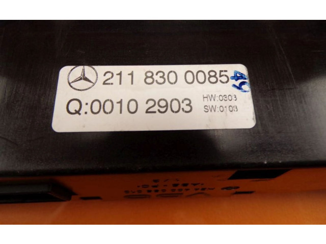 Блок управления климат-контролем 2118300085, 2118300085   Mercedes-Benz E AMG W211