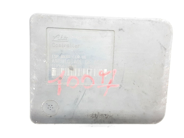 Jednotka ABS 9654777580, 10096011543   Peugeot 1007 