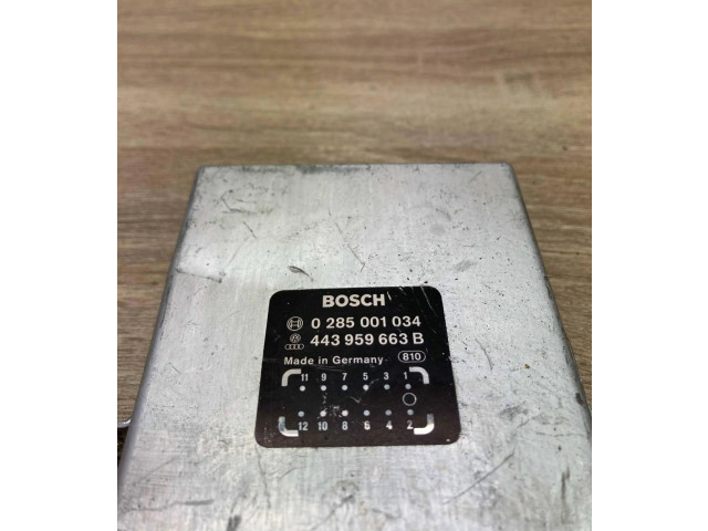 Блок комфорта 443959663B, 0285001034   Audi A6 S6 C4 4A   