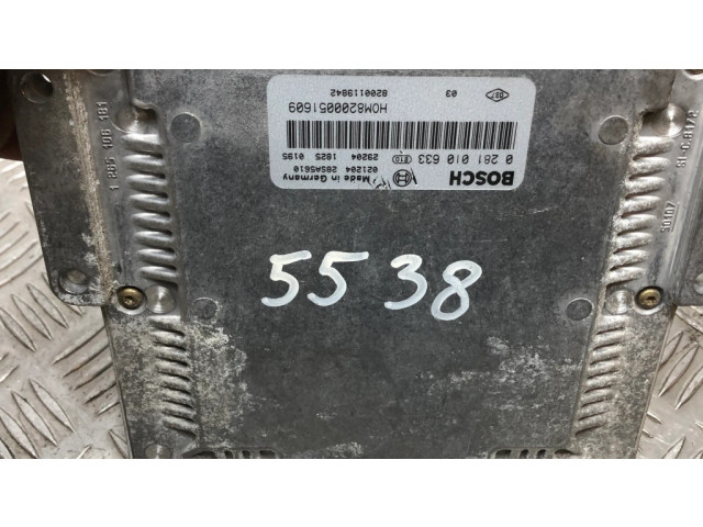 Блок управления двигателя 0281010633, 820019842   Renault Trafic II (X83)