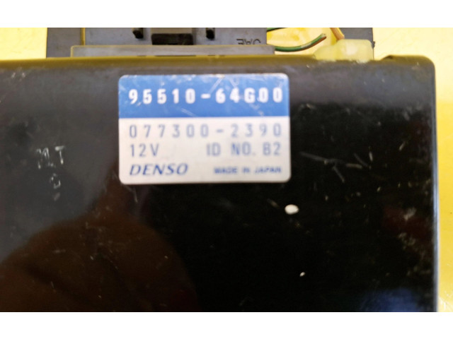 Модуль блока управления кондиционером 95510-64G00, 077300-2390   Suzuki Baleno EG