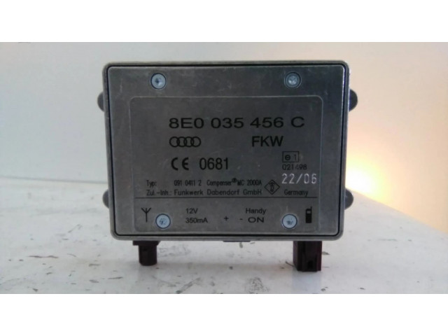 Блок управления двигателя 8E0035456C, MODULOELECTRONICO   Audi A3 S3 8P