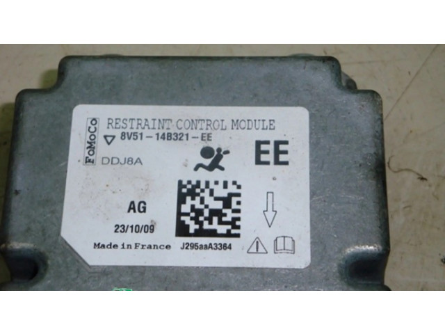 Блок подушек безопасности 8V5114B21EE   Ford Fiesta