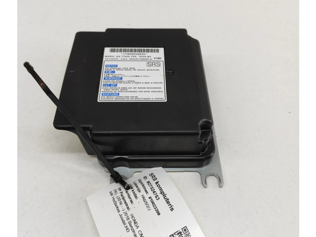 Блок управления надувных подушек 77960TGHA020M2, TN1508005453   Honda Civic X