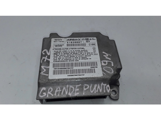 Блок подушек безопасности 51838067, 5WK44148   Fiat Grande Punto