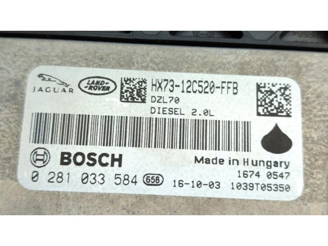 Řídící jednotka HX7312C520FFB   Land Rover Discovery Sport 2014