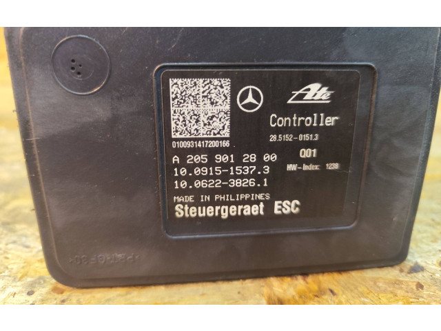 Jednotka ABS A2059012800, 10091515373   Mercedes-Benz C W205 2015