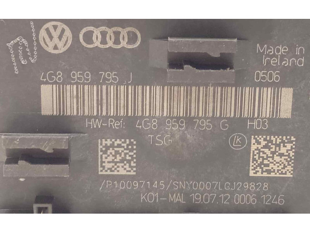 Комфортный модуль    4G8959795J   Audi A6 C7