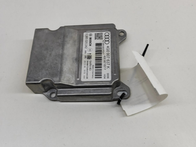 Блок подушек безопасности 4G0907637K, 4G0907637F   Audi A7 S7 4G