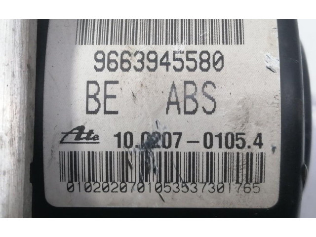 Jednotka ABS 9663945580   Peugeot 207 2008