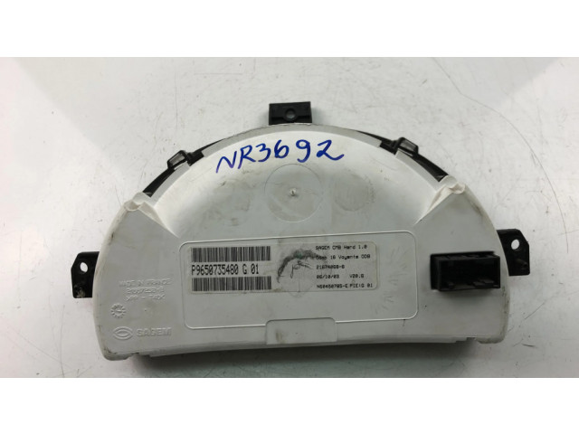 Панель приборов P9650735480G   Citroen C2       