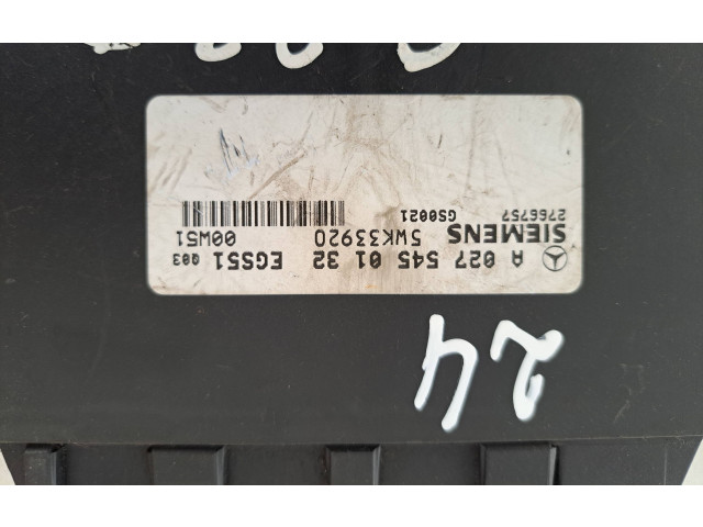 Блок управления коробкой передач A0255451232   Mercedes-Benz E W210