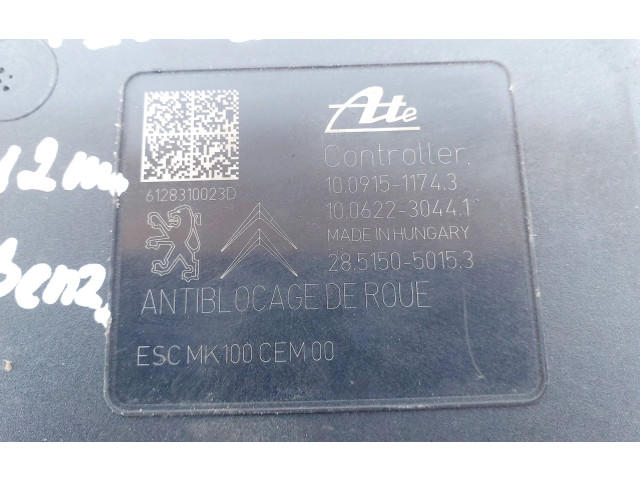 Jednotka ABS 9802460980   Peugeot 208 2013