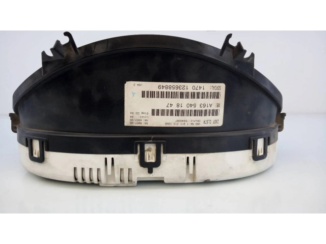 Панель приборов 3329130030, A1635401847   Mercedes-Benz ML W163       