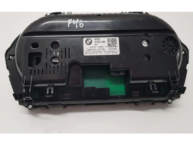 Přístrojová deska  BMW 2 F46 2021 62105A24596, 14369510  