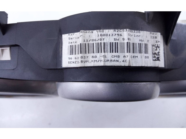 Přístrojová deska  Peugeot 207 2008 9662903780, A2C53190330  