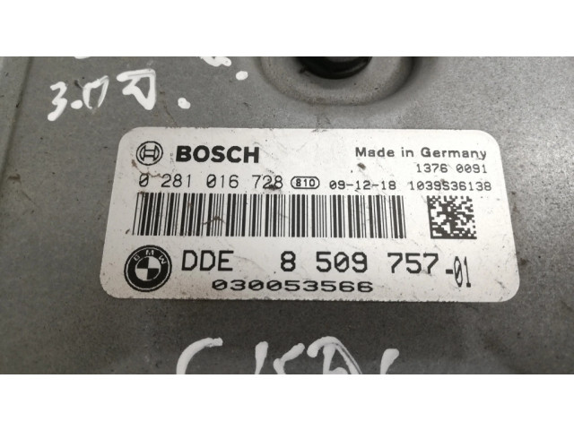 Řídící jednotka 8509757   BMW 5 GT F07 2010