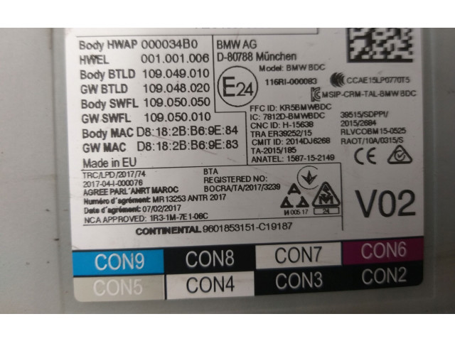 Блок комфорта 9436414, 3546079500   BMW 5 G30 G31   