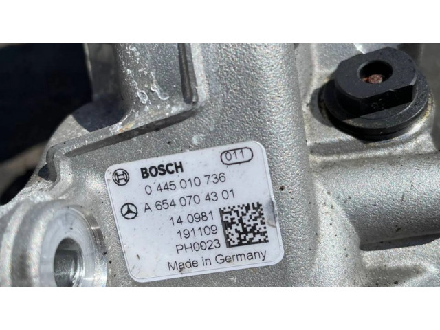 Комплект системы впрыска топлива A6540704301, 0445010736    Mercedes-Benz E W213 для дизельного двигателя  2.2