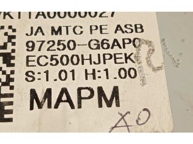 Модуль блока управления кондиционером    97250G6AP0   KIA Picanto