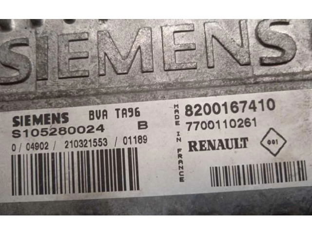 Блок управления коробкой передач 8200167410, 7700110261   Renault Megane I