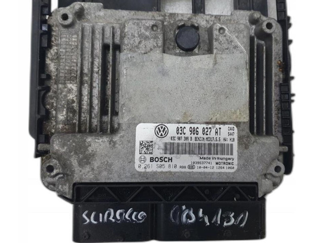 Блок управления двигателем Блок управления 03C906027AT   Volkswagen Scirocco
