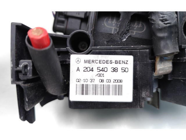   Pojistková skříňka A2045403850   Mercedes-Benz C W204 2008