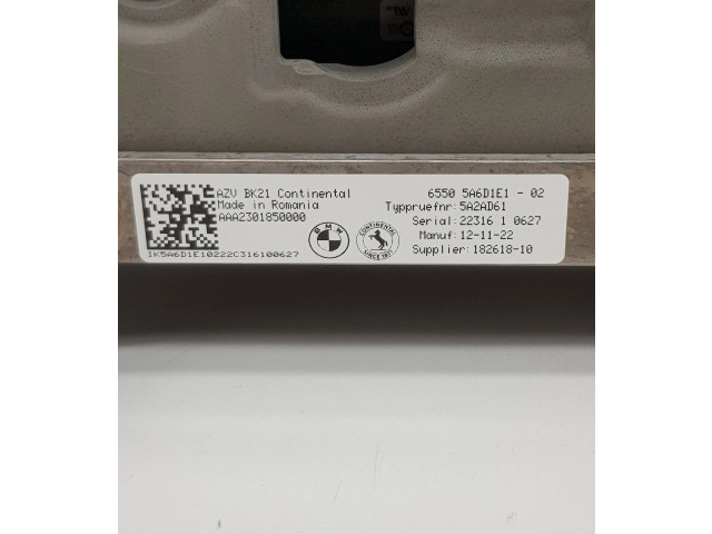 Přístrojová deska  BMW 3 G20 G21 2023 5A6D1E1, 6550  