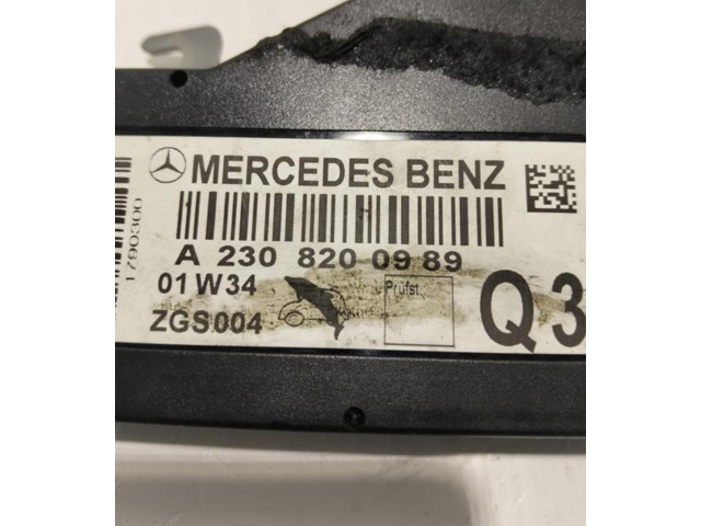 Блок управления двигателя A2308200989   Mercedes-Benz SL R230