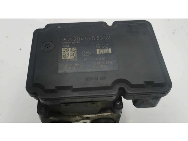 Jednotka ABS A2045455332, A2044312412   Mercedes-Benz C W204 2008