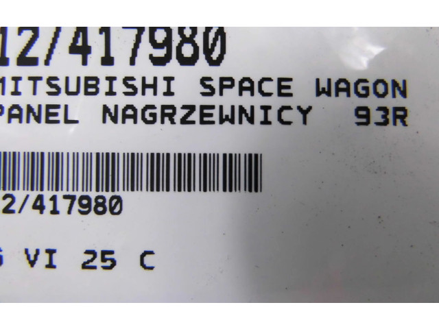 Блок управления климат-контролем    Mitsubishi Space Wagon
