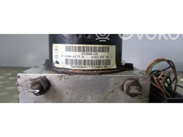 Jednotka ABS A1634310112, 272820125   Mercedes-Benz ML W163 1999