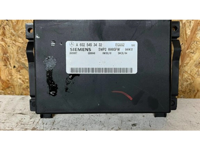 Блок управления коробкой передач A0325453432, 5WP20005FW   Mercedes-Benz E W211