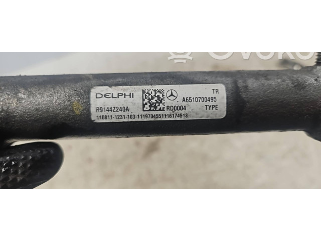 Топливная рампа A6510700495, R9144Z240A   Mercedes-Benz Vito Viano W639  