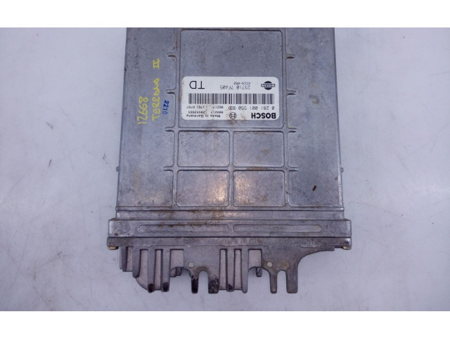 Řídící jednotka 237107F405, 0281001550   Nissan Terrano 1998