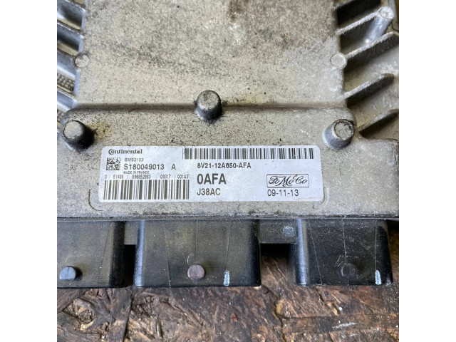 Блок управления двигателя 8V2112A650AFA, S180049013A   Ford Fiesta