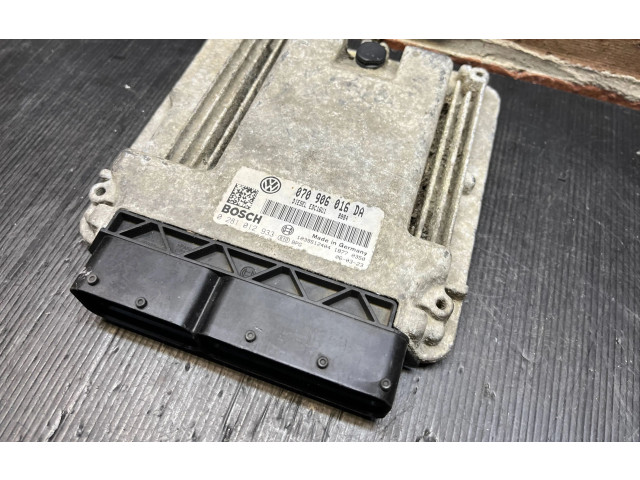 Блок управления двигателем Блок управления 070906016DA, 1039S12404   Volkswagen Touareg I