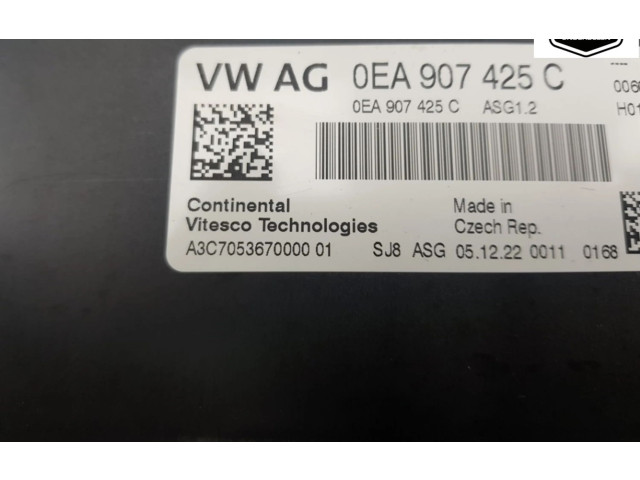 Řídící jednotka 0EA907425C, 0EA907425C   Audi Q4 Sportback e-tron 2022
