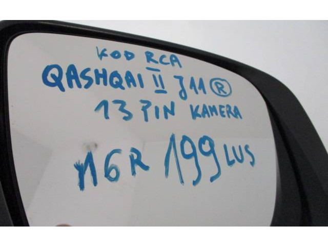 Zpětné zrcátko pravé Nissan Qashqai 2016  20805004  